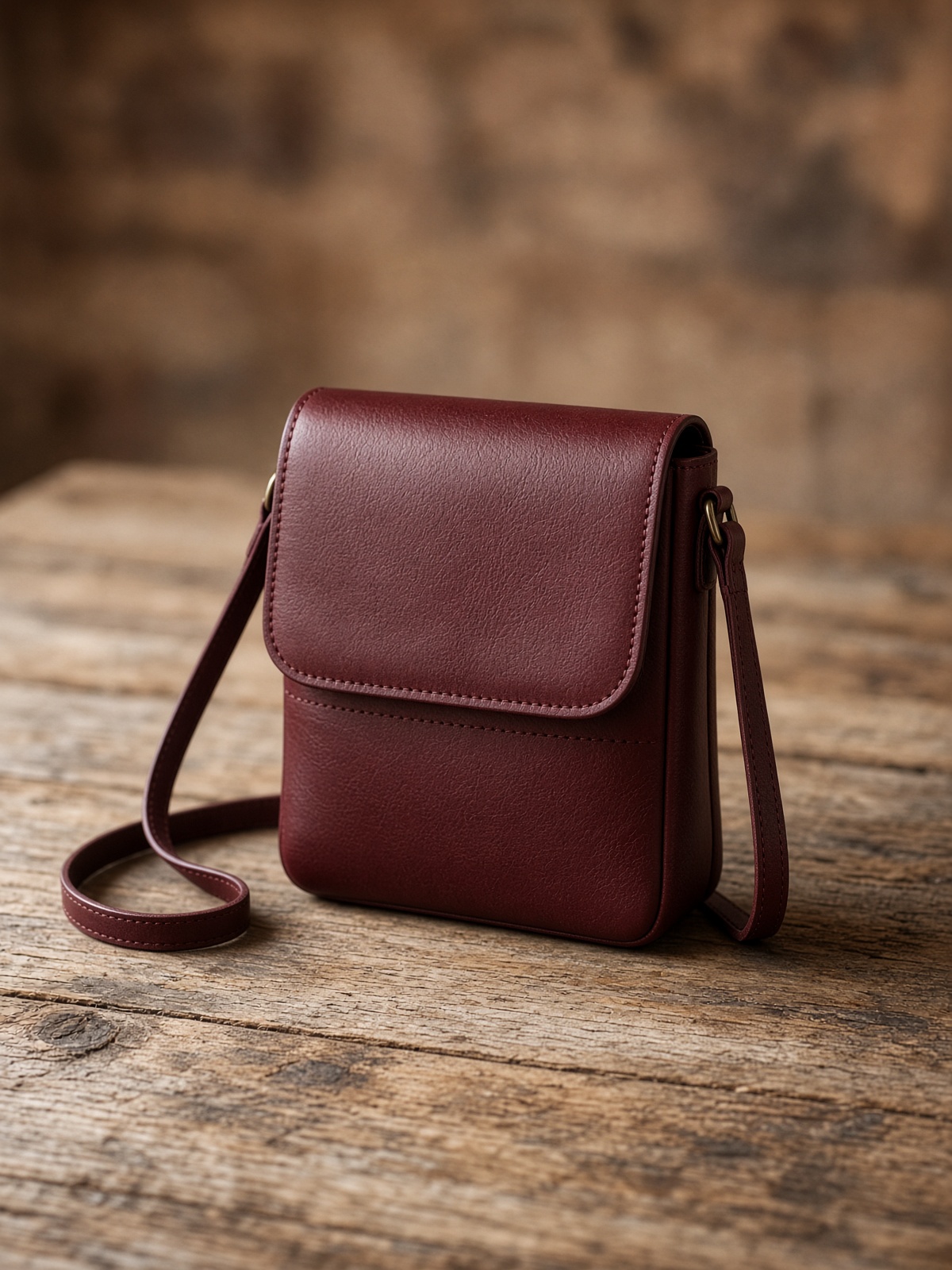 Oxblood crossbody